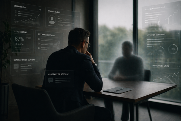 Le commercial seul face au client