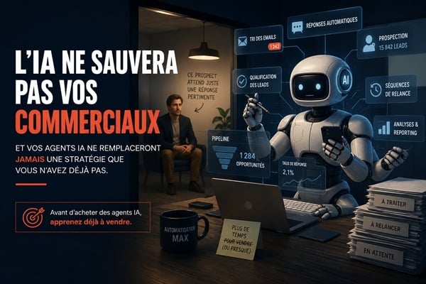 Commercial B2B face à l’intelligence artificielle : pourquoi la stratégie de vente doit évoluer pour inciter à acheter